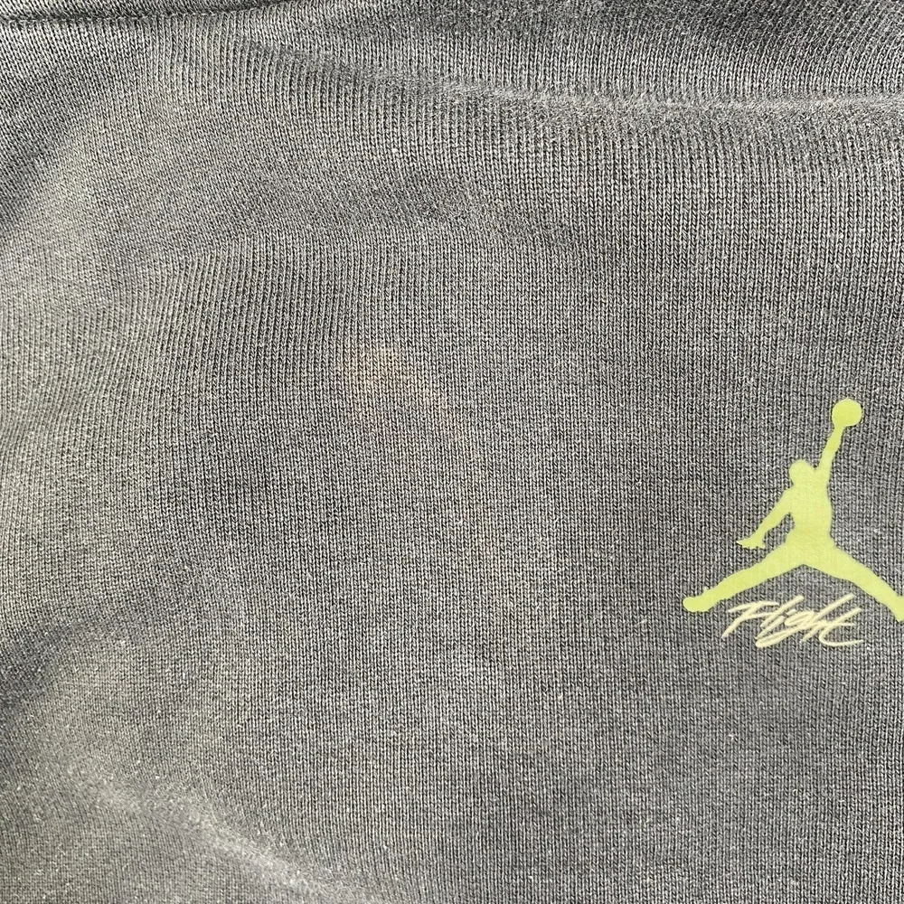 JORDAN FLIGHT HERITAGE Hoodie Off Noir DV1595-045 Nike Size Medium